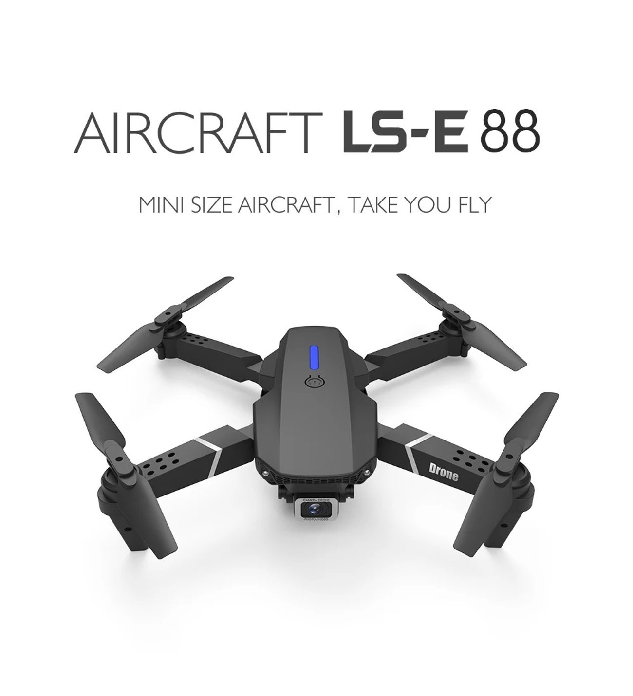 E99 PRO RC Drone 4K HD Kamera Katlanabilir Wifi