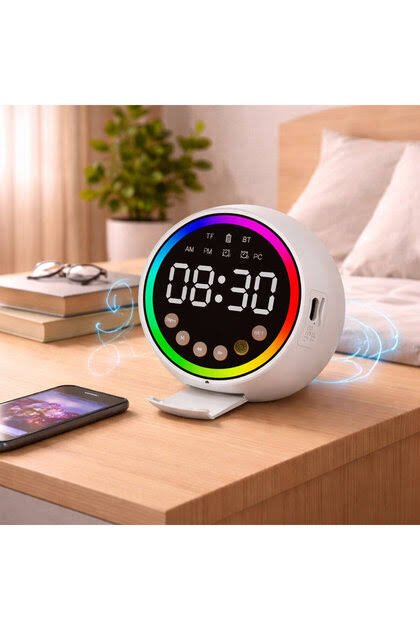 PL 4652 Btsdusb Girisli RGB Isikli Dijital Saat